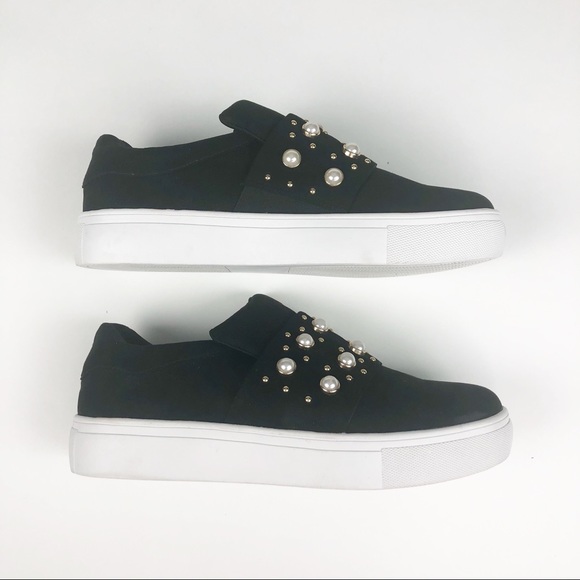 Steve Madden Ditmars Embellished Slip On Sneaker - Picture 5 of 8